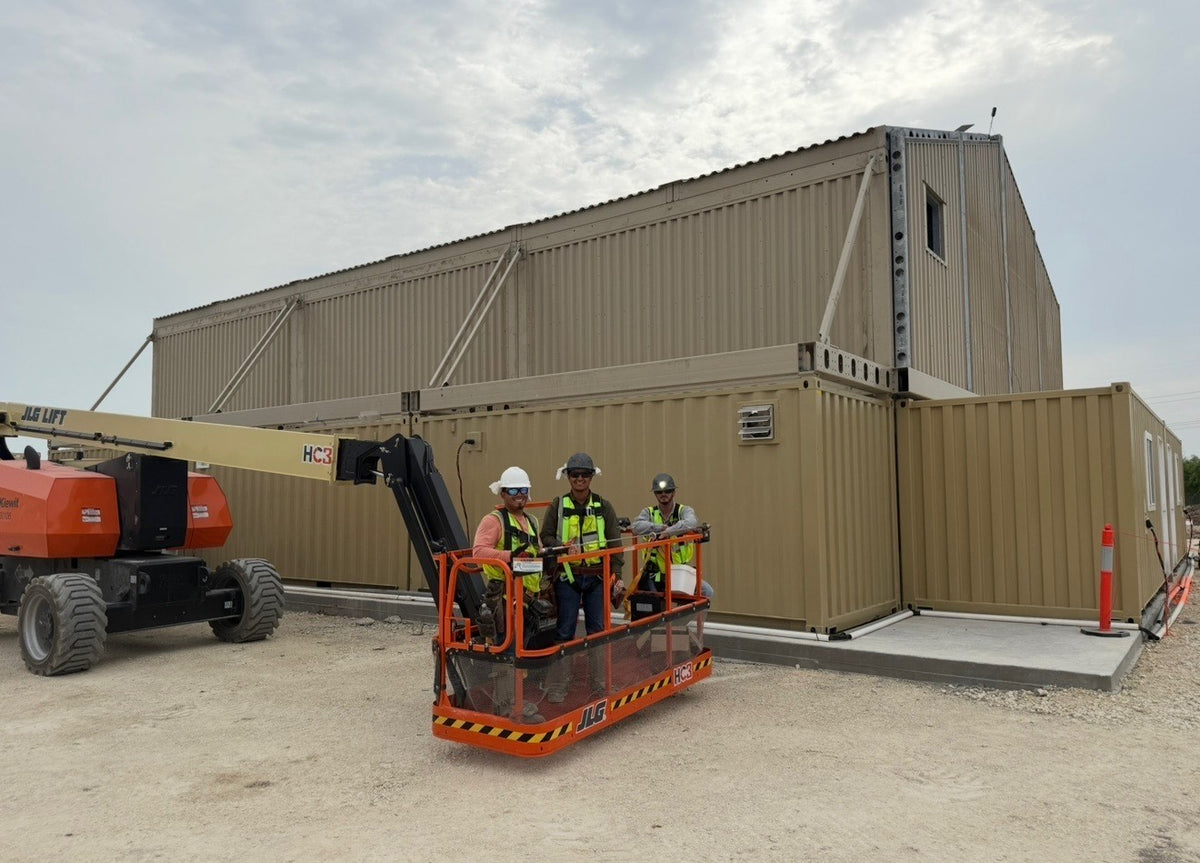 Hanson Solar maintenance office and facility in Coleman TX